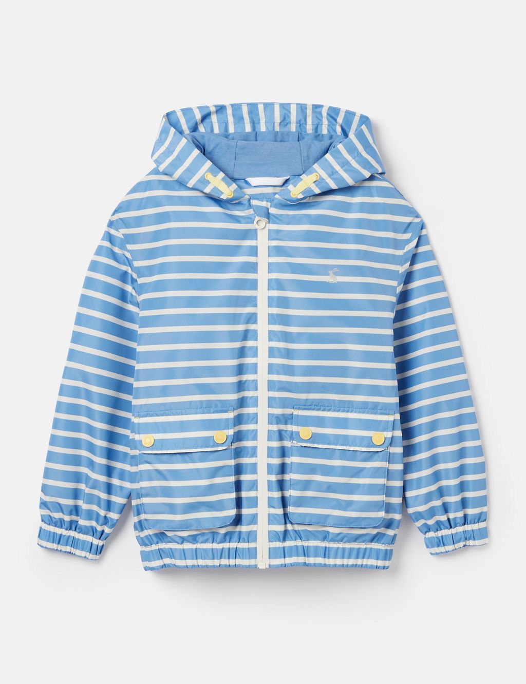 Striped Hooded Raincoat (2-10 Yrs)