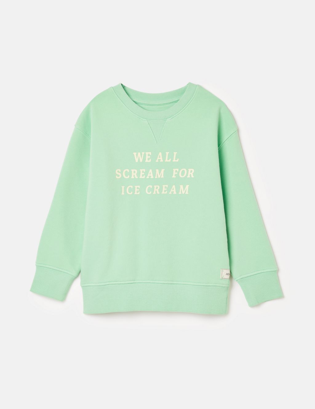 Cotton Rich Ice Cream Slogan Sweatshirt (2-10 Yrs)