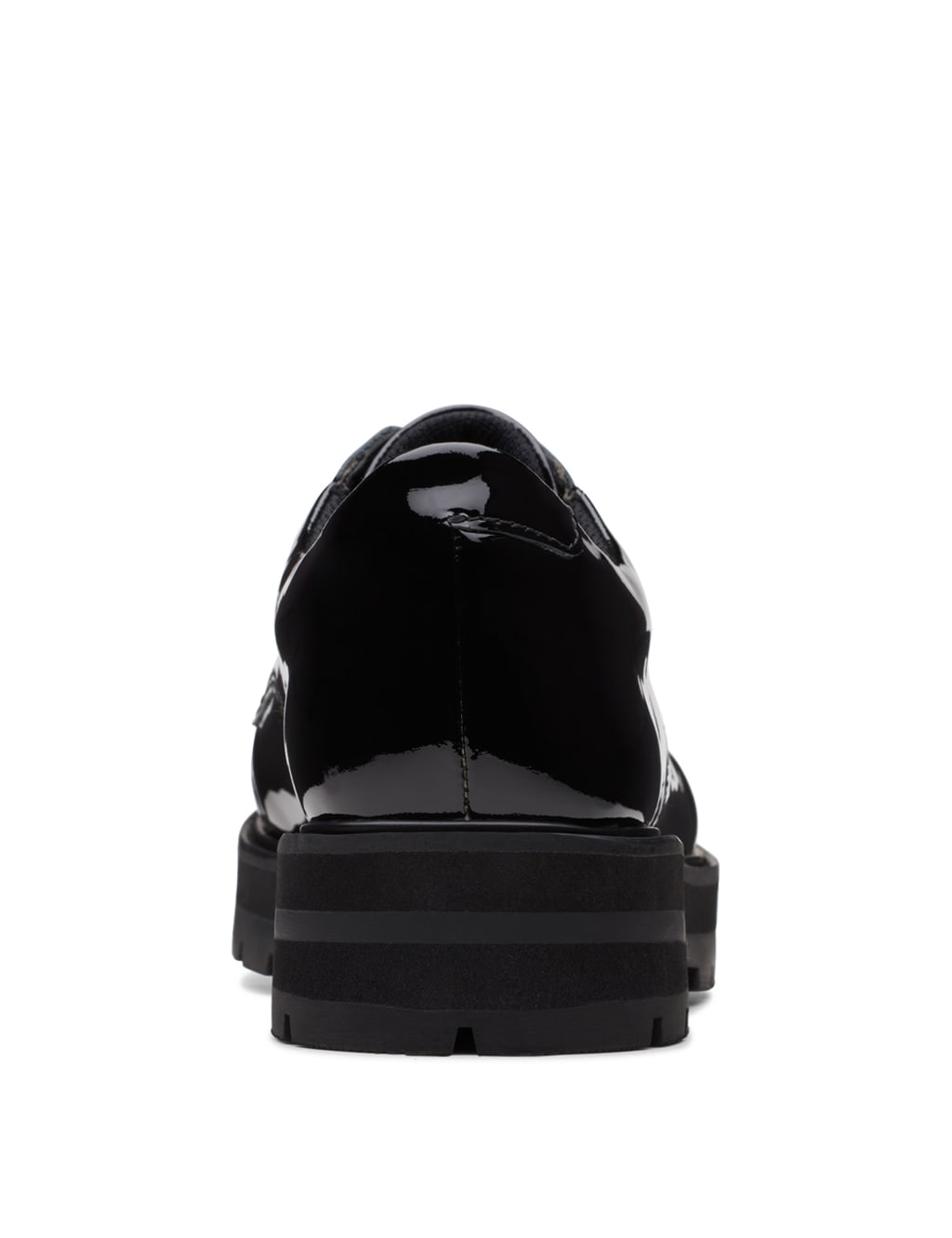 Patent Lace Up School Shoe image 3