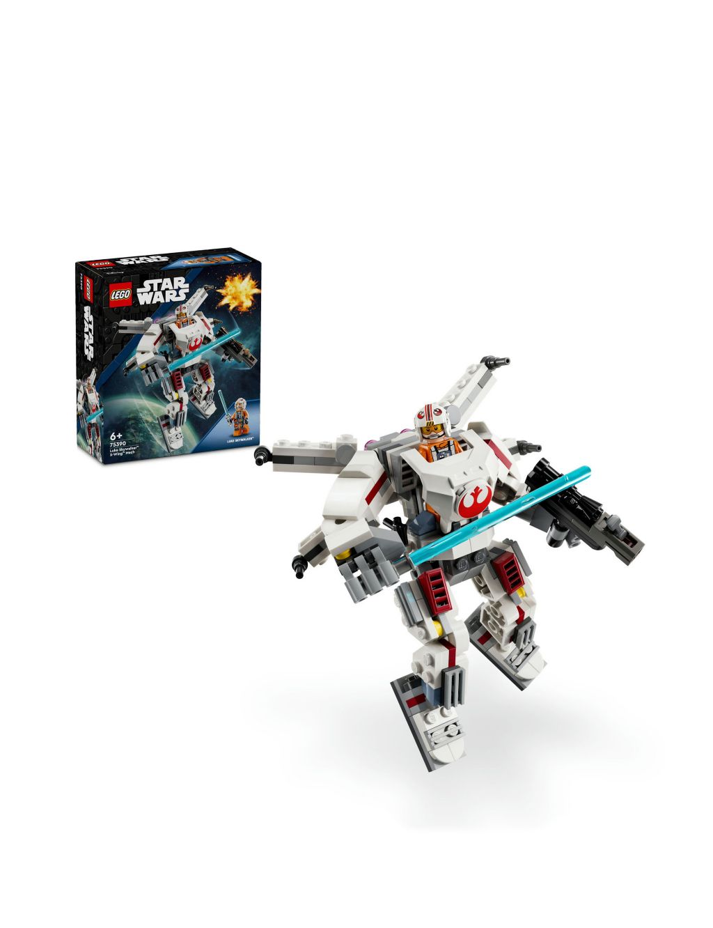 LEGO® Star Wars™ Luke Skywalker™ X-Wing™ Mech Set 75390 (6+ Yrs)