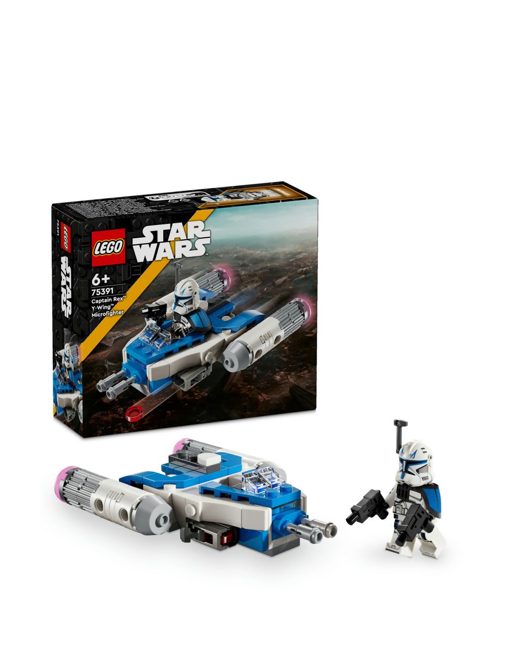 LEGO® Star Wars™ Captain Rex™ Y-Wing™ Microfighter Set 75391 (6+ Yrs)