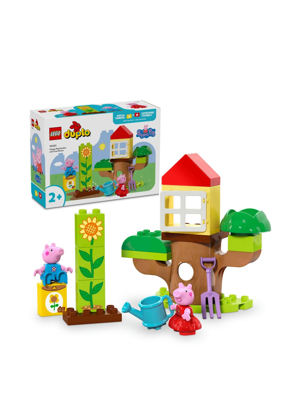 LEGO® DUPLO® Peppa Pig Garden and Tree House Toy 10431 (2+ Yrs)