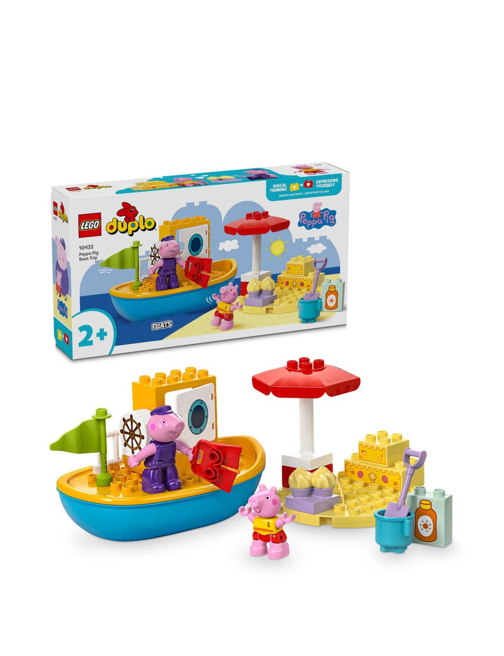 LEGO® DUPLO® Peppa Pig Boat Trip Playset 10432 (2+ Yrs)