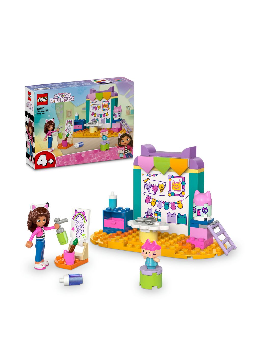 LEGO® Gabby’s Dollhouse Crafting with Baby Box Toy 10795 (4+ Yrs)