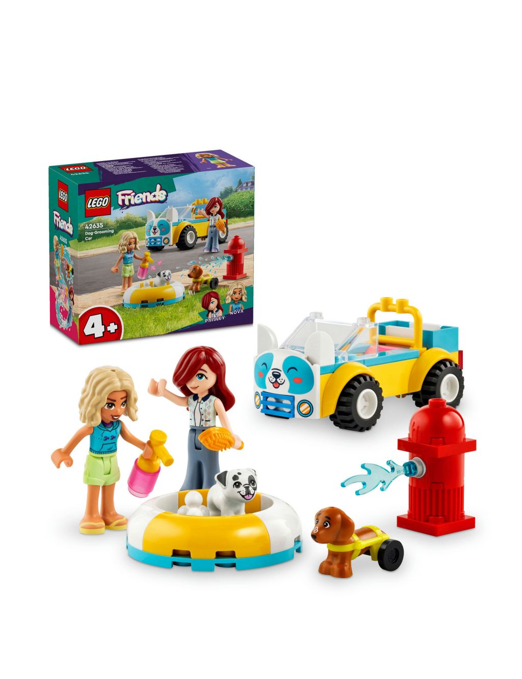 LEGO® Friends Dog-Grooming Car, Vehicle Playset 42635 (4+ Yrs)