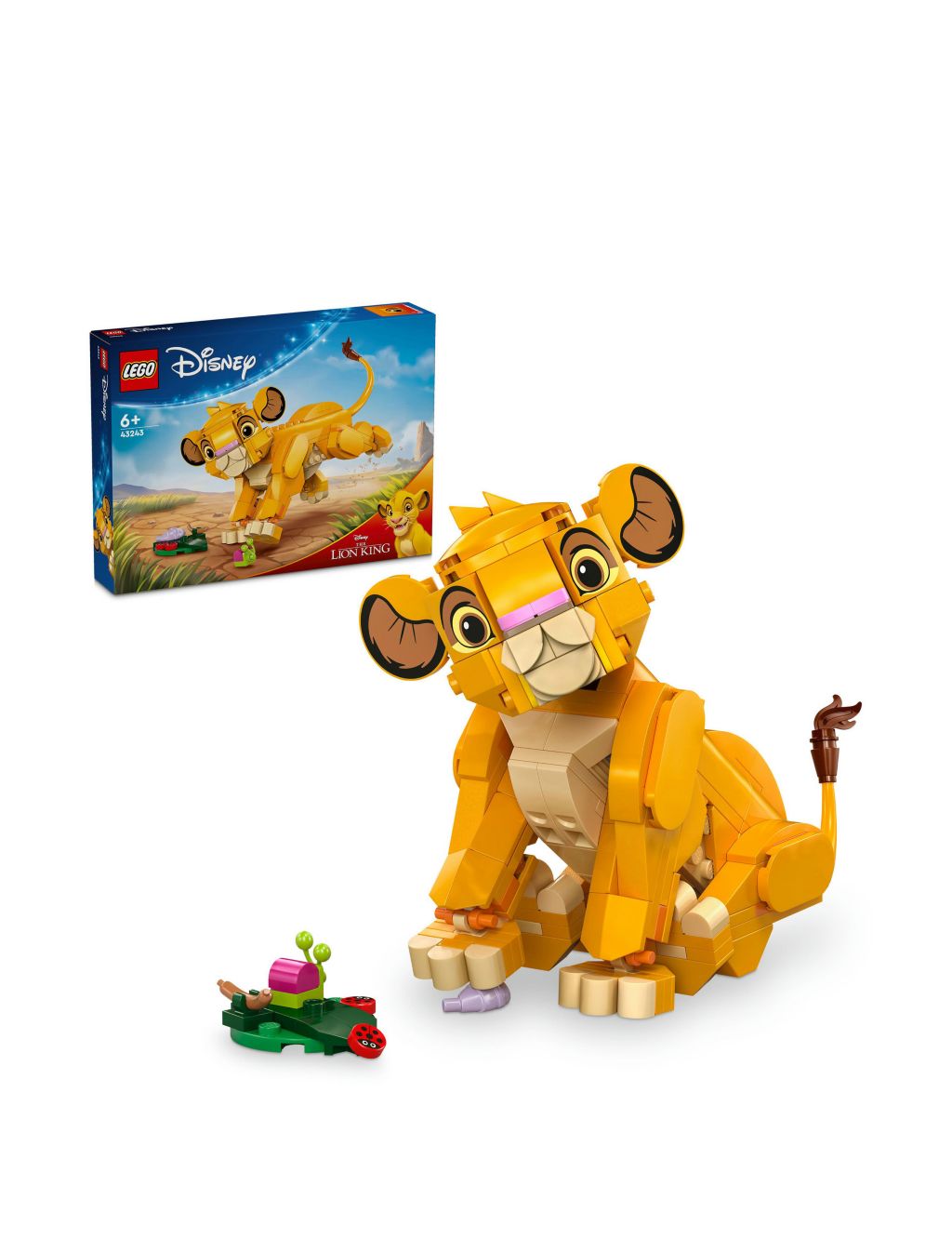 LEGO® ǀ Disney Simba the Lion King Cub Fun Gift Idea 43243 (6+ Yrs)