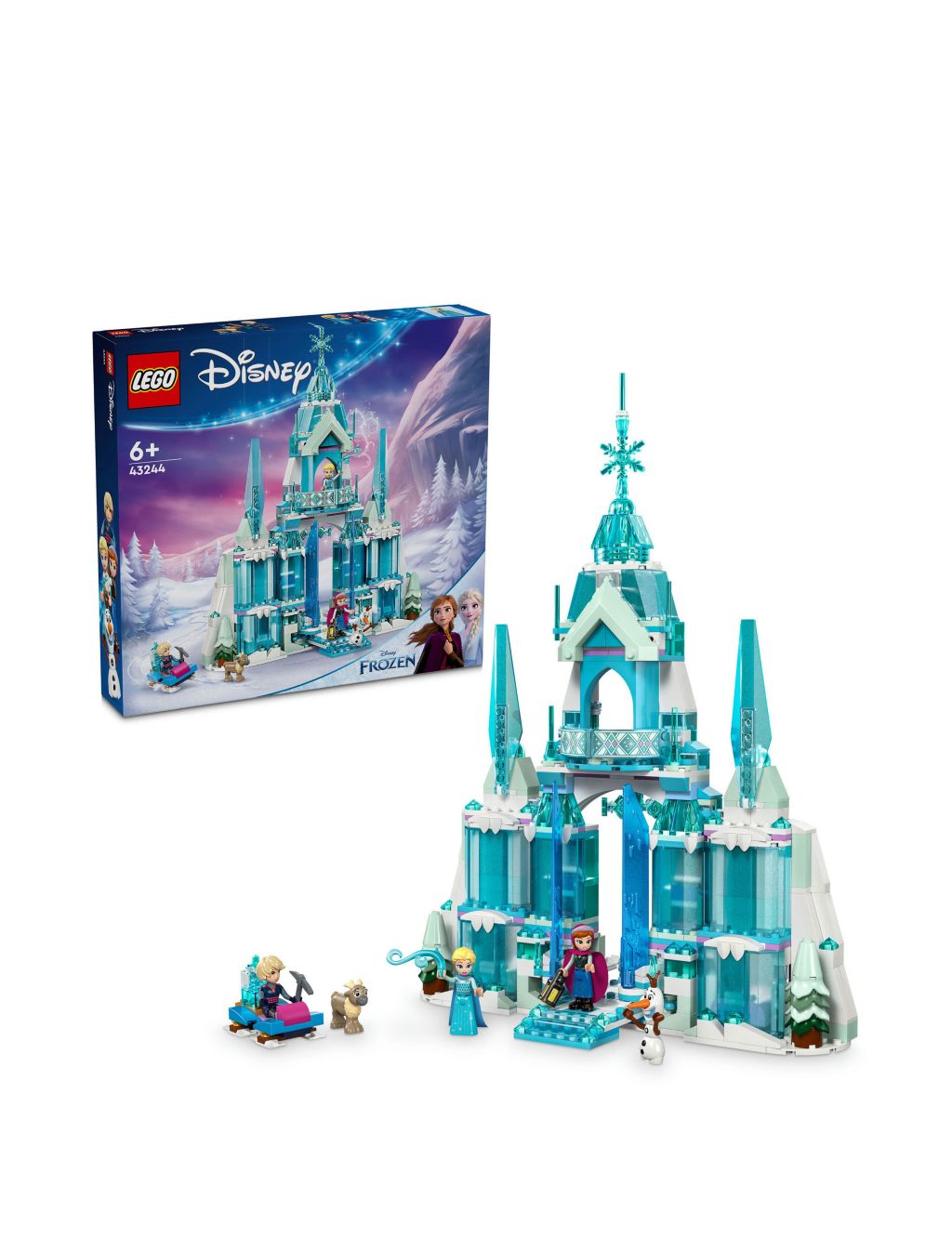 LEGO® ǀ Disney Frozen Elsa’s Ice Palace Building Toy 43244 (6+ Yrs)