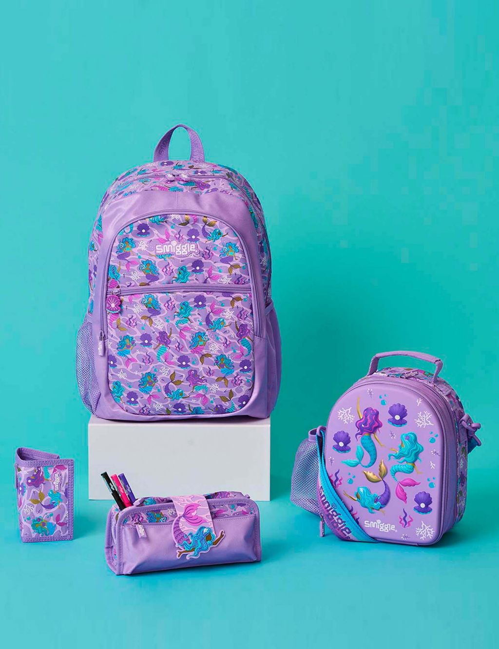 Kids' Mermaid Print Backpack image 4