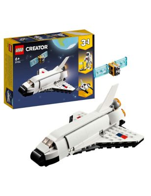 LEGO Creator 3 in 1 Space Shuttle Toy Set 31134 (6+ Yrs)