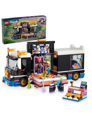 LEGO® Friends Pop Star Music Tour Bus Toy 42619 (8+ Yrs)