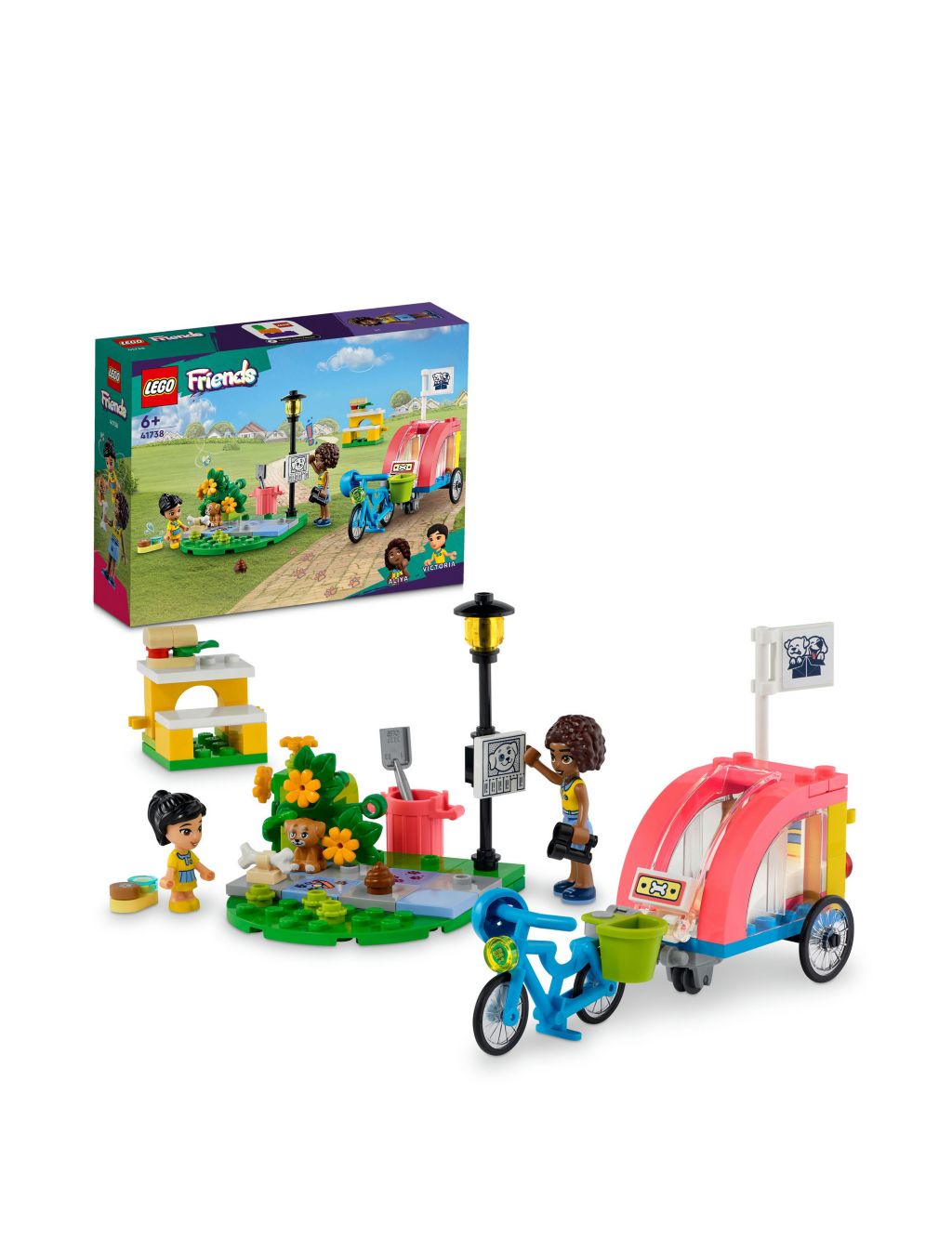 LEGO® Friends Dog Rescue Bike 41738 (6+ Yrs)