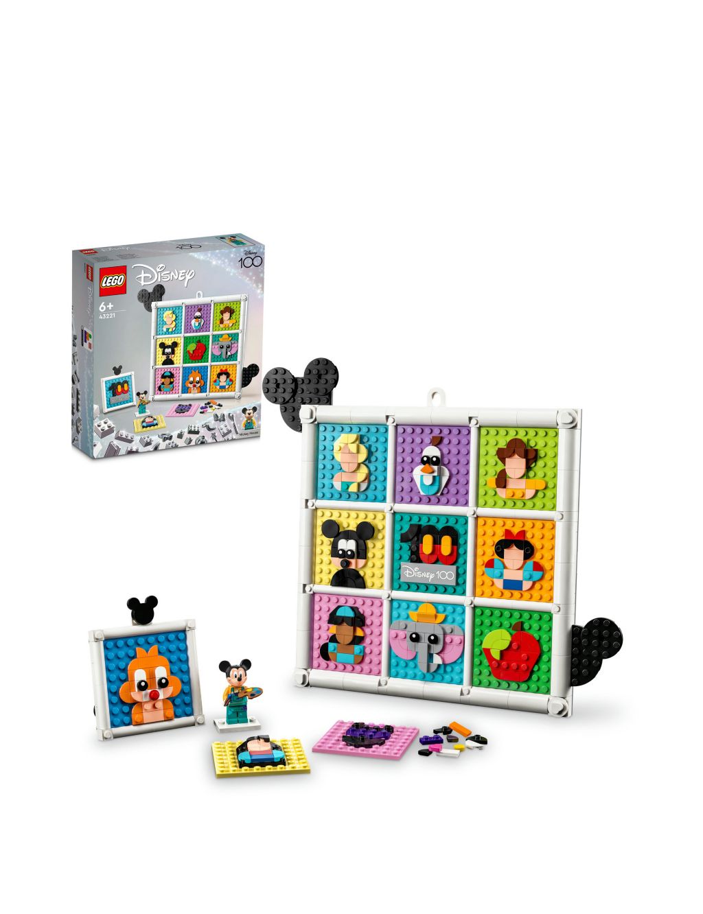 LEGO® ǀ Disney 100 Years of Disney Animation Icons 43221 (6+ Yrs)