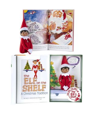 The Elf On The Shelf® Girl Elf With Brown Eyes (12+ Mths) | The Elf On ...