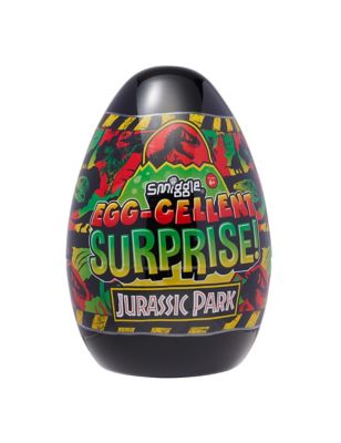 Smiggle Jurassic Park Egg-Cellent Surprise Toy (6+ Yrs) - Black, Black