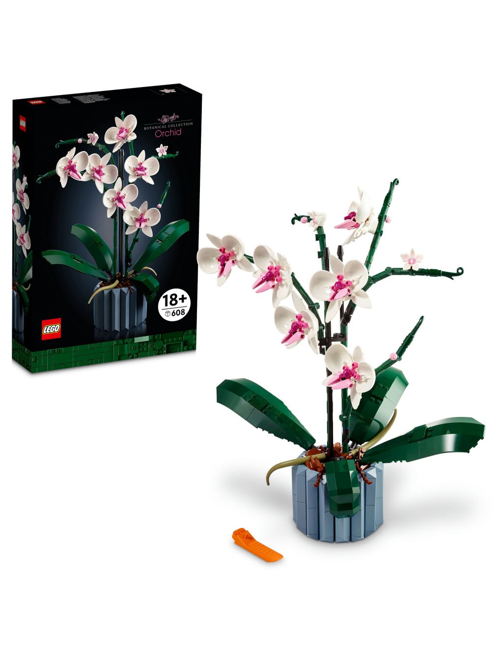 LEGO® Orchid Plant Décor (18 Yrs) image 2