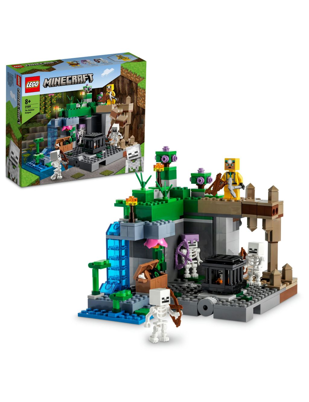 LEGO® Minecraft® The Skeleton Dungeon (8+ Yrs)