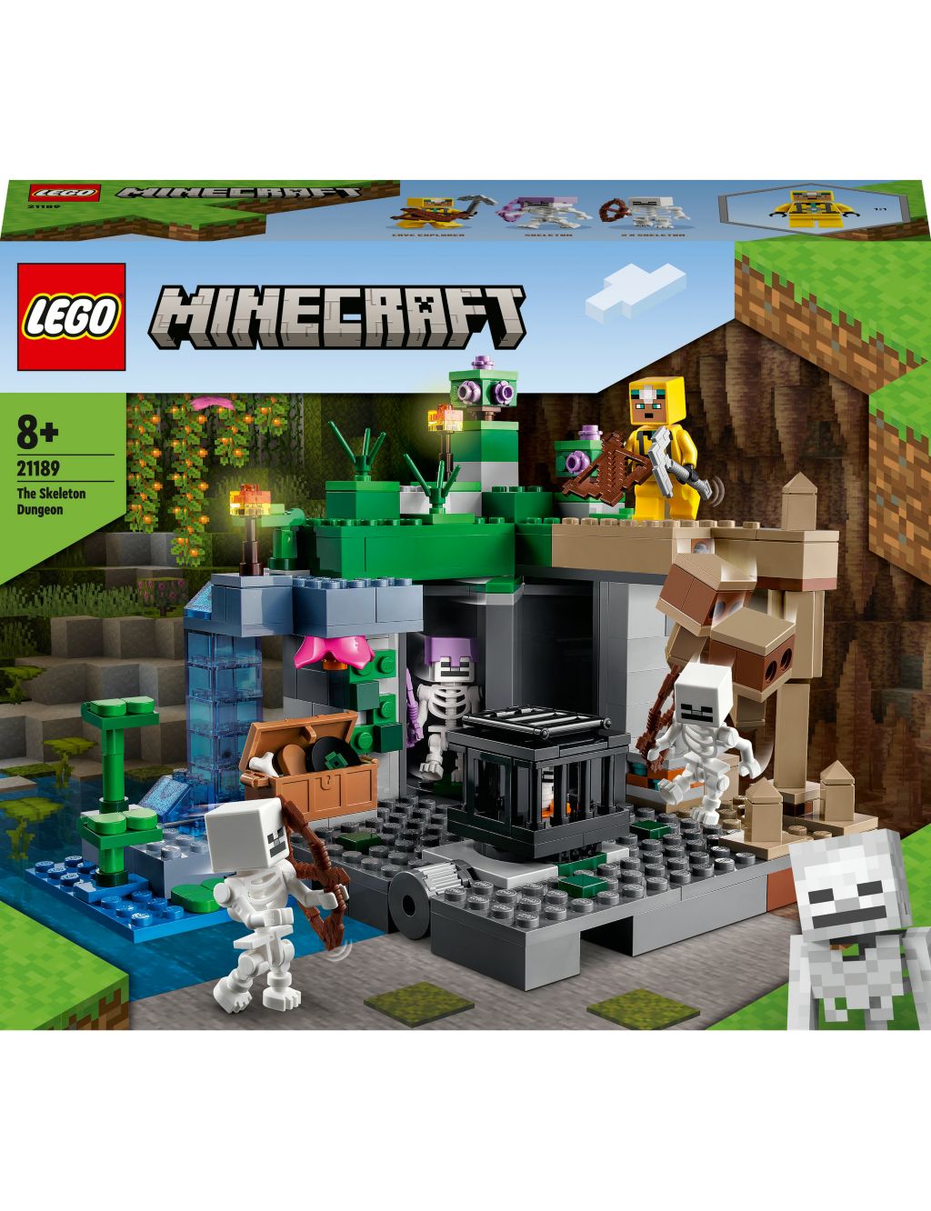 LEGO® Minecraft® The Skeleton Dungeon (8+ Yrs) image 2