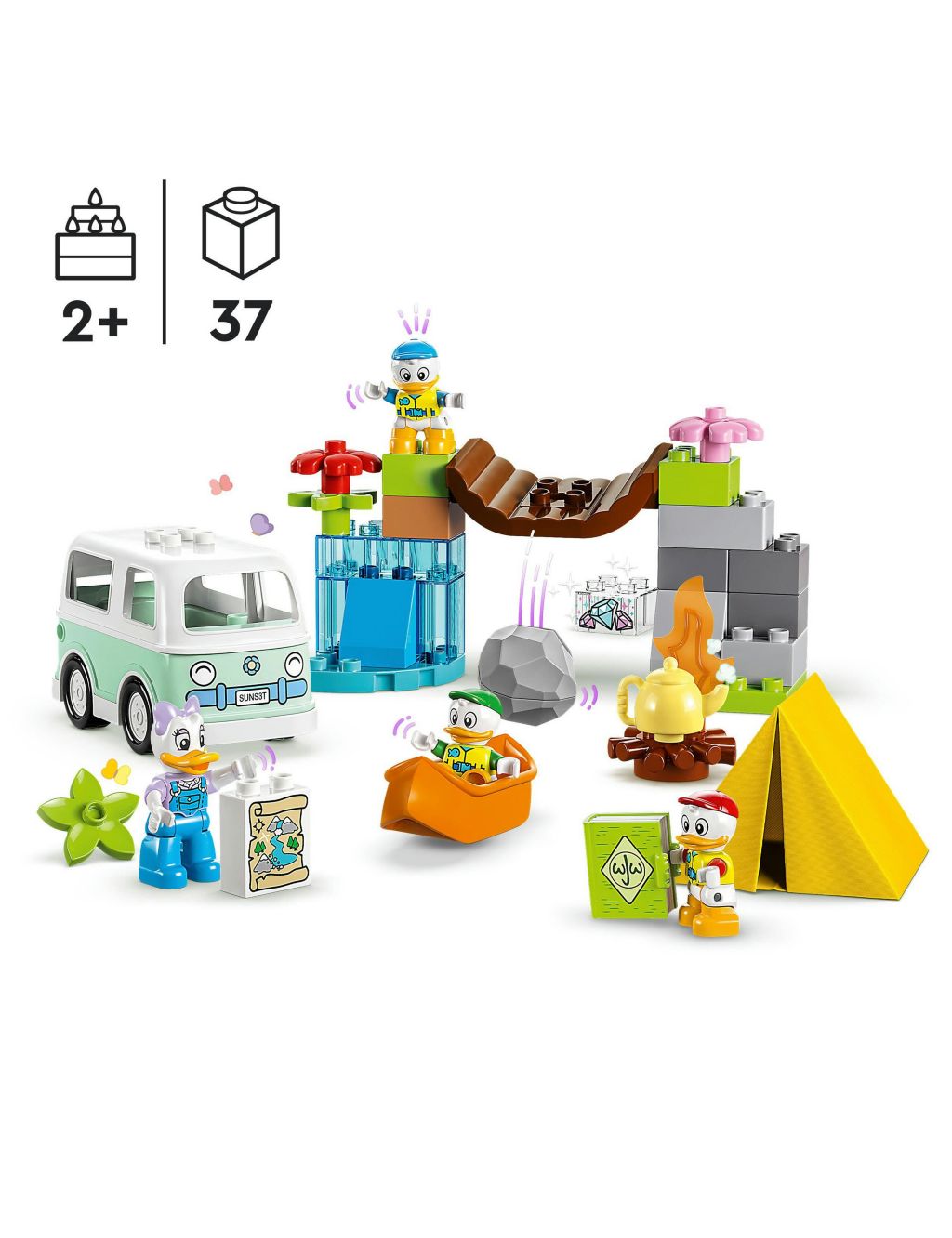 LEGO DUPLO Disney Mickey and Friends Camping Adventure (2+ Yrs) image 2