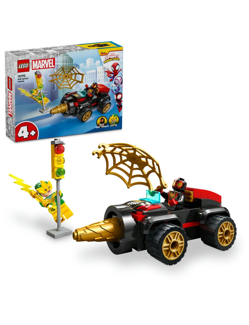 LEGO® Drill Spinner Vehicle Super Hero Action 10792 (4+ Yrs)