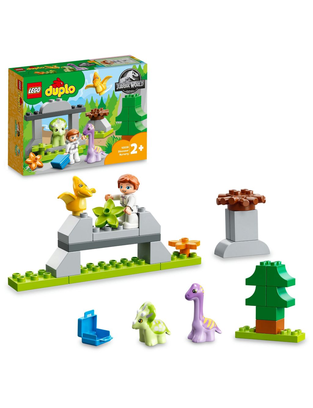 LEGO® DUPLO® Jurassic World Dinosaur Nursery (2+ Yrs) image 1