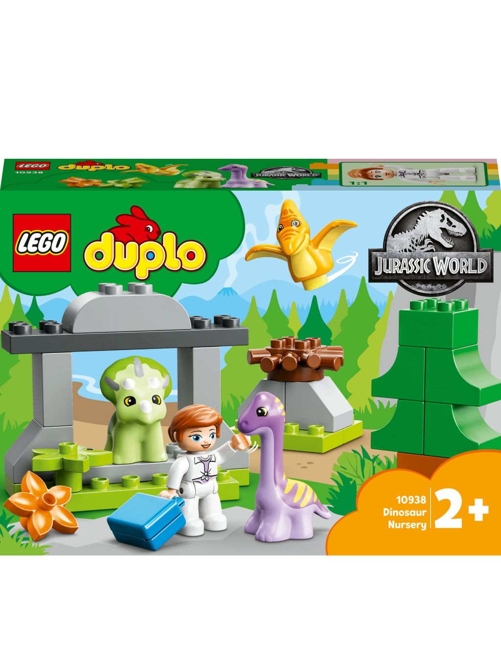 LEGO® DUPLO® Jurassic World Dinosaur Nursery (2+ Yrs) image 2