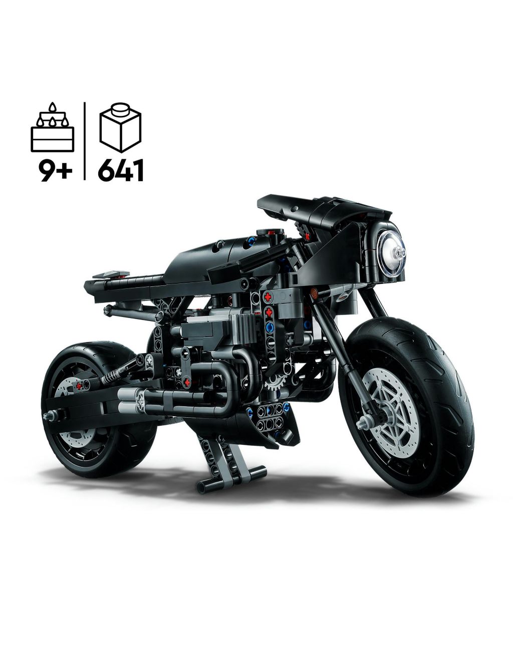 LEGO Technic THE BATMAN – BATCYCLE Bike Set (9+ Yrs) image 2