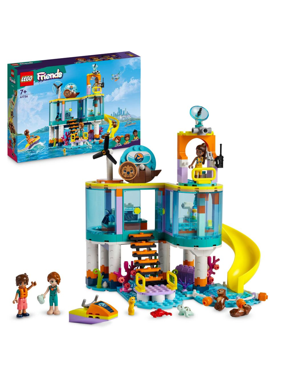 LEGO Friends Sea Rescue Centre Toy Vet Set 41736 (7+ Yrs)
