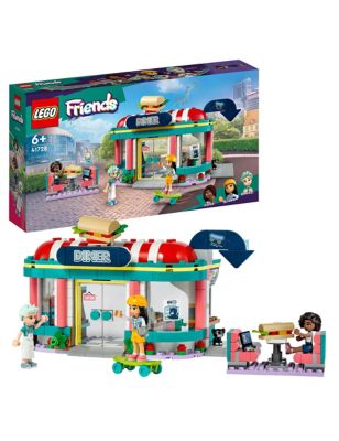 LEGO Friends Heartlake Downtown Diner Playset 41728 (6+ Yrs)