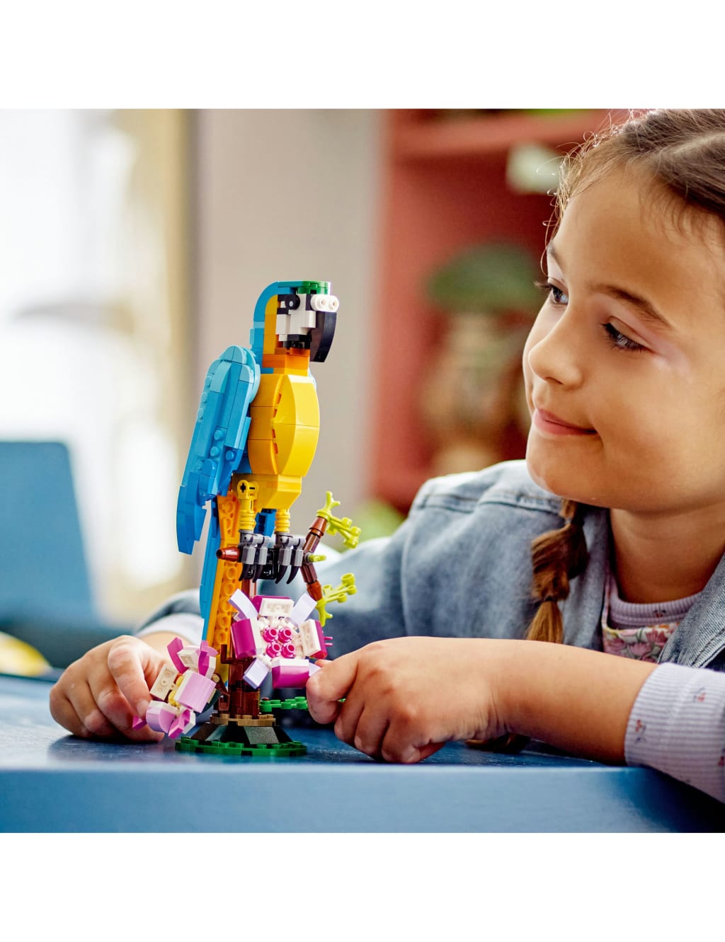 LEGO Creator 3 in 1 Exotic Parrot Toy Set (7+ Yrs) image 5