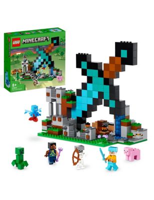 LEGO Minecraft The Sword Outpost Building Toy 21244 (8+ Yrs)