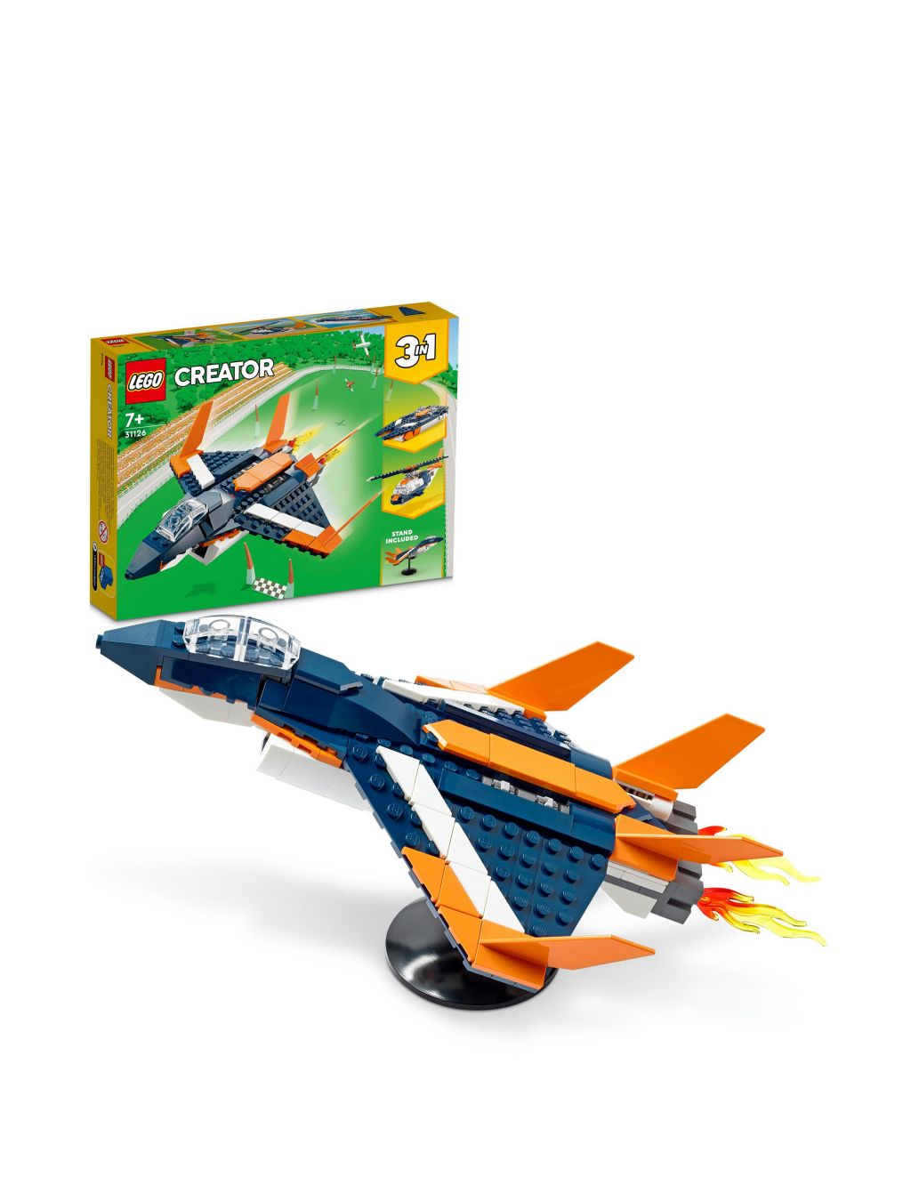 LEGO® Creator 3in1 Supersonic Jet  (7+ Yrs)