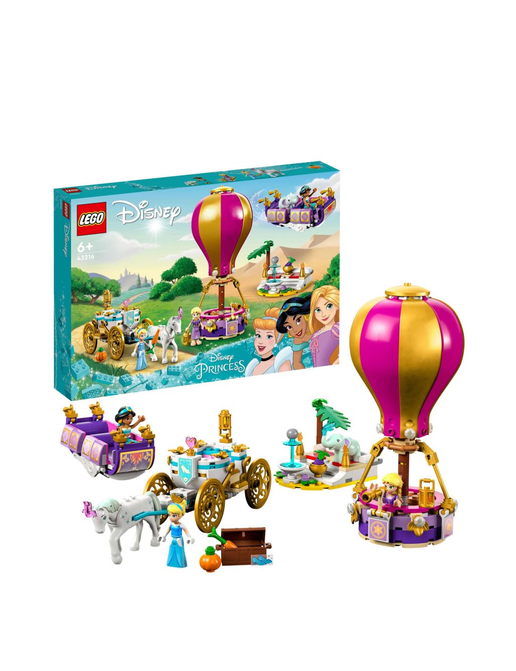 LEGO Disney Princess Enchanted Journey Playset 43216 (6+ Yrs)