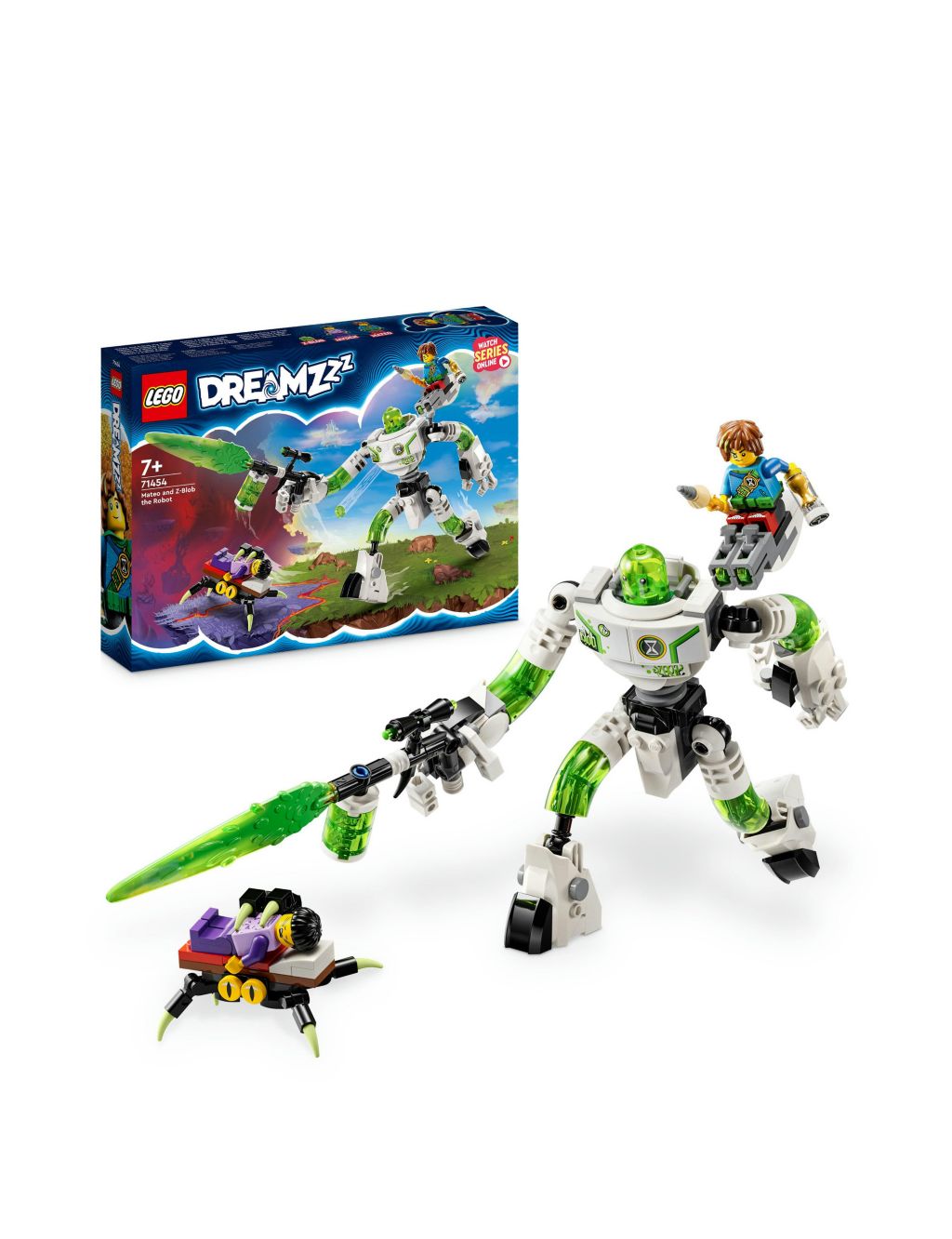 LEGO DREAMZzz Mateo and Z-Blob the Robot Toys 71454 (7+ Yrs)