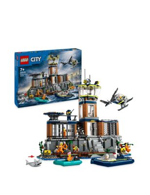 LEGO City Police Prison Island Building Toy 60419 (7+ Yrs)