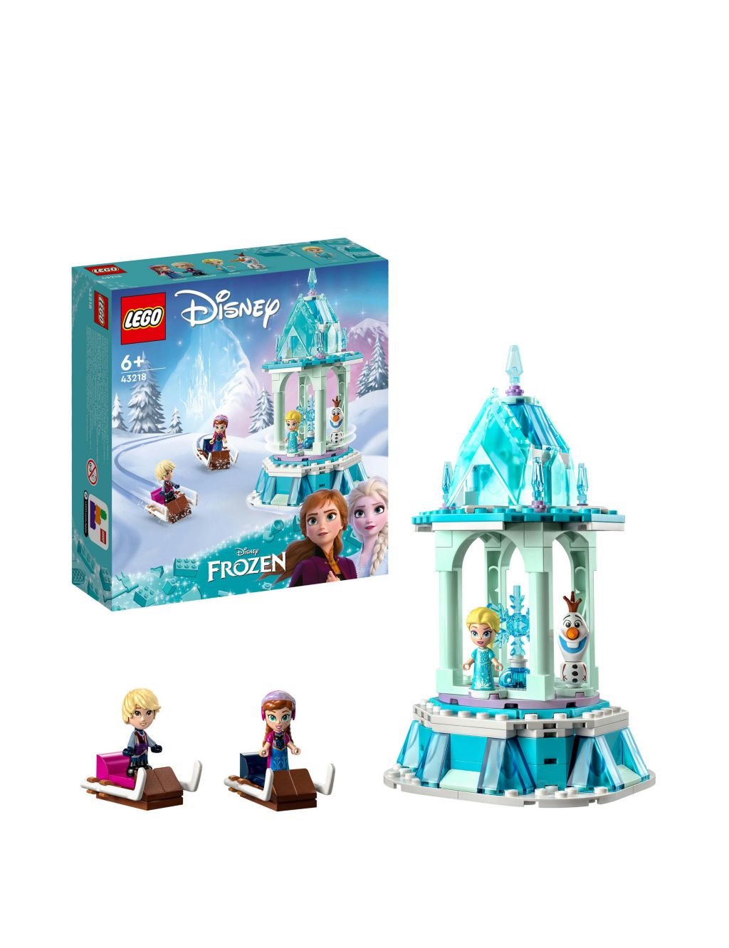 LEGO Disney Frozen Anna & Elsa Merry-Go-Round 43218 (6+ Yrs)