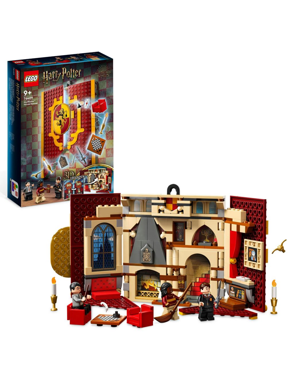 LEGO Harry Potter Gryffindor House Banner Set (9+ Yrs) image 1