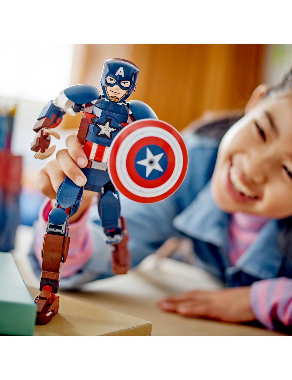 LEGO Marvel Captain America Construction Figure (8+ Yrs) image 5
