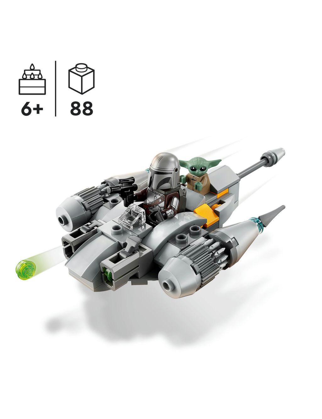 LEGO Star Wars The Mandalorian N-1 Starfighter Microfighter (6+ Yrs) image 2