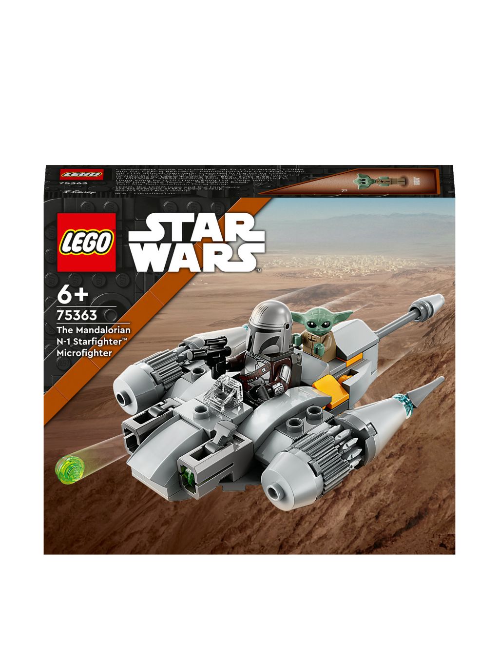 LEGO Star Wars The Mandalorian N-1 Starfighter Microfighter (6+ Yrs) image 3