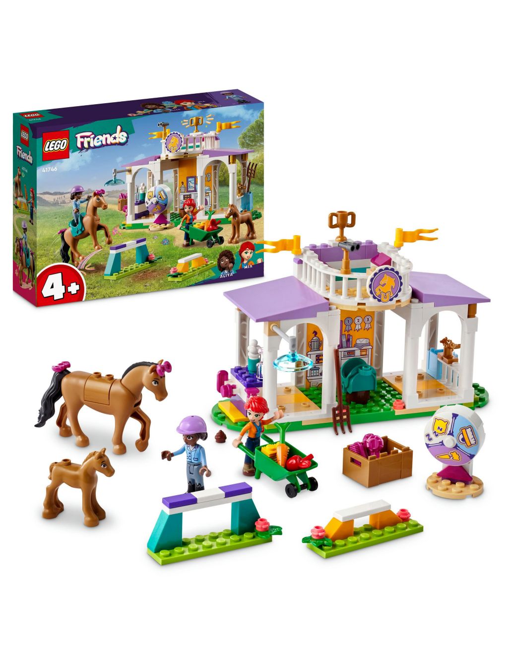 LEGO Friends Horse Training Set with Toy Pony 41746 (4+ Yrs)