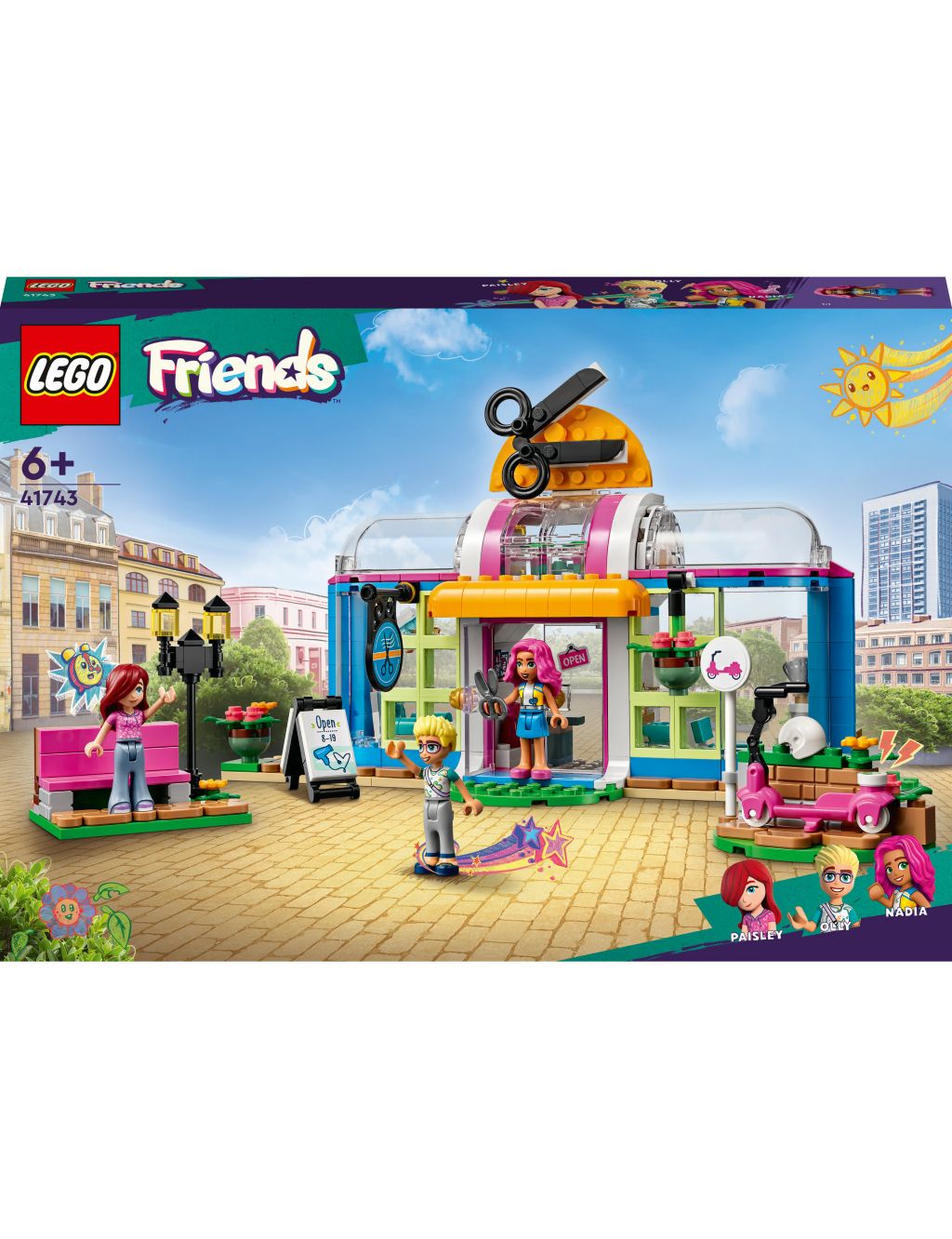 LEGO Friends Hair Salon Toy Hairdressing Set (6+ Yrs) image 3