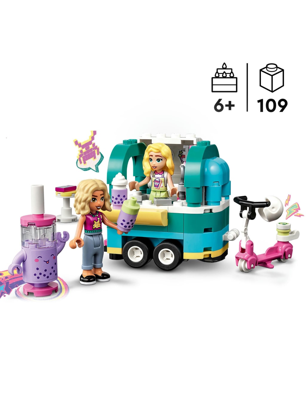 LEGO Friends Mobile Bubble Tea Shop Playset (6+ Yrs) image 2