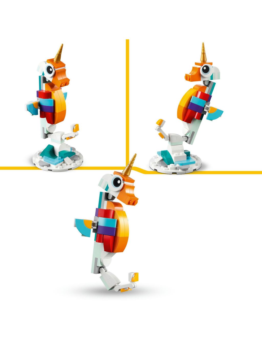LEGO Creator 3 in 1 Magical Unicorn Toy Set (7+ Yrs) image 4