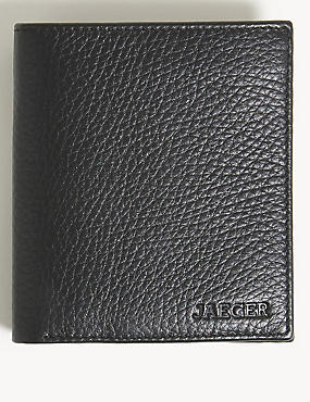 Premium Leather Textured Bi-Fold Wallet