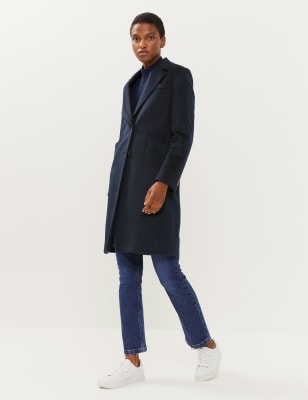 short boyfriend coat