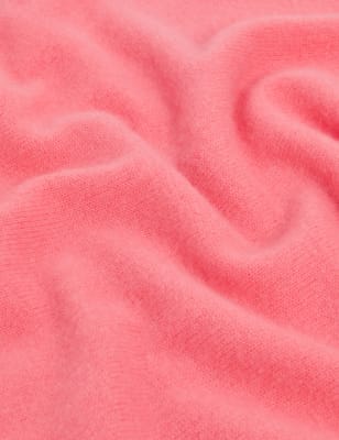

JAEGER Womens Pure Cashmere Hoodie - Coral, Coral