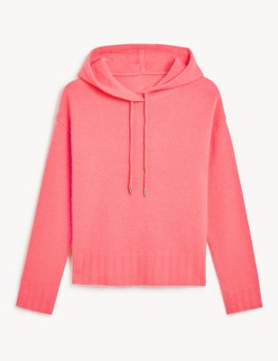 M&S Jaeger Womens Pure Cashmere Hoodie
