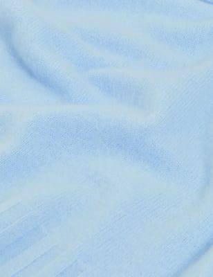 

JAEGER Womens Pure Cashmere Hoodie - Blue, Blue