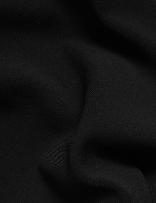 

JAEGER Womens Schmales, ärmelloses Midikleid mit eckigem Ausschnitt - Black, Black