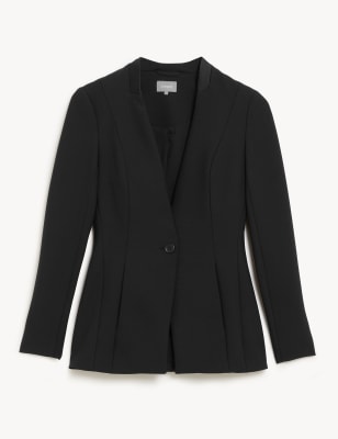 Collarless Blazer | JAEGER | M&S